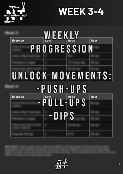 Complete Calisthenics Beginner Blueprint